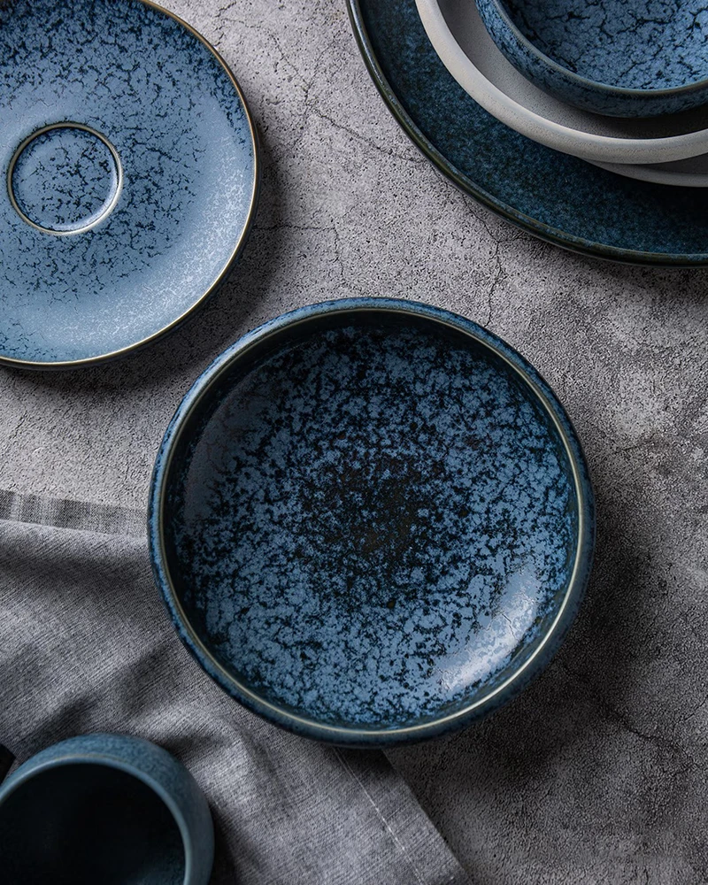 wholesale kiln-fired stoneware dinnerware set